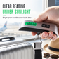 Portable 50kg LCD Mini Electronic Luggage Scale T-Shaped Handheld Hanging Scale with Hook