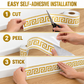Self-Adhesive Skirting Board Border Sticker