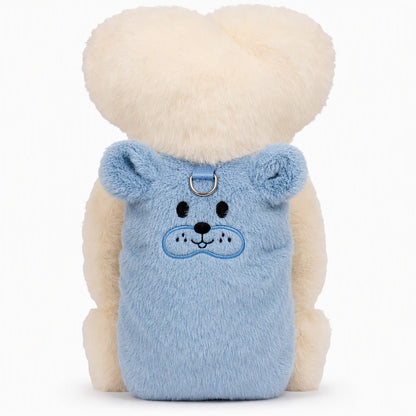 🐾 LIMITED-TIME 50% OFF! 🧶 Fleece Lined Pet Cartoon Vest – Warm, Leash Ring, Soft ✨