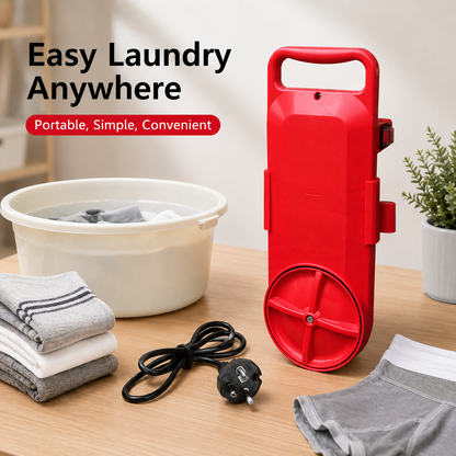 🧼Small Portable Washing Machine🛏️Mini Washer for Home and Travel – Ideal for Washing Socks and Underwear on Business Trips and Vacations