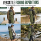 🎁New Arrivals 50% OFF💥 Folding Cylindrical Fishing Rod Bag – Drawstring Tackle Storage Carrier for Reservoir & Lure Fishing 🎣