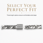 ⛓️ Punk Arabesque Sleek Chain – Korean Style & Couple Gift ✨💎