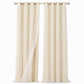 🔥50% OFF!!📢✨ Double Layer Blackout Curtain with Sheer Overlay – Eyelet Top, For Bedroom & Kids Room 🌙