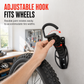 Adjustable Wall Mounted Bike Hanger Indoor Bicycle Storage Rack Hook for Mountain Bikes