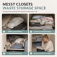 📢📢50% OFF!!📦🔥 Large Capacity Bedding Organizer Bag – Tidy Up Sheets, Quilts, Blankets & Clothes ✨