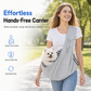Portable Breathable Pet Carrier Sling Bag Single Shoulder Crossbody Travel Bag for Cats and Small Dogs