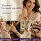 🔥50% OFF!!📢🔮 Fashion Purple Crystal Beaded Jewellery with Sparkling Star Zircon Charm – Add a Touch of Purple Sparkle to Everyday Looks ✨
