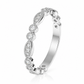 Vintage Full Pavé Zircon Ring Combination Set for Women Stackable Finger Rings