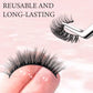 🔥50% OFF!!📢👁️ 2 Pairs Reusable Long Self-Adhesive Eyelashes – No Glue Needed, Just Peel, Press & Go for Quick, Fluttery Lash Looks ✨