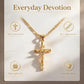 ✨💎Portrait Cross Pendant Necklace for Men and Women✝️