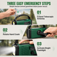 📻🌩️Portable Solar and Hand Crank Rechargeable Radio🔦
