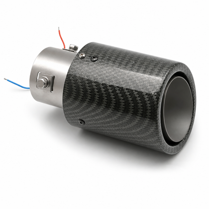 🎁2026 New Arrivals 50% OFF💥LED Car Exhaust Tip – Stainless Steel Build & Bold Red or Blue Glow for Sporty Styling
