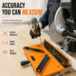 📢📢 50% OFF📐Precision Miter Cutting Guide – 45° & 90° Angles with Scale Markings for Door Frames and Wood Trim