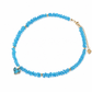 Handmade Crystal Beaded Clavicle with Copper Inlaid Cubic Zirconia Stainless Steel Jewelry for Women